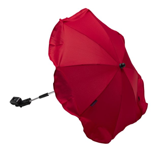 Lux parasol Rd. !! +1 stk.  sort parasol fod ekstra ub.